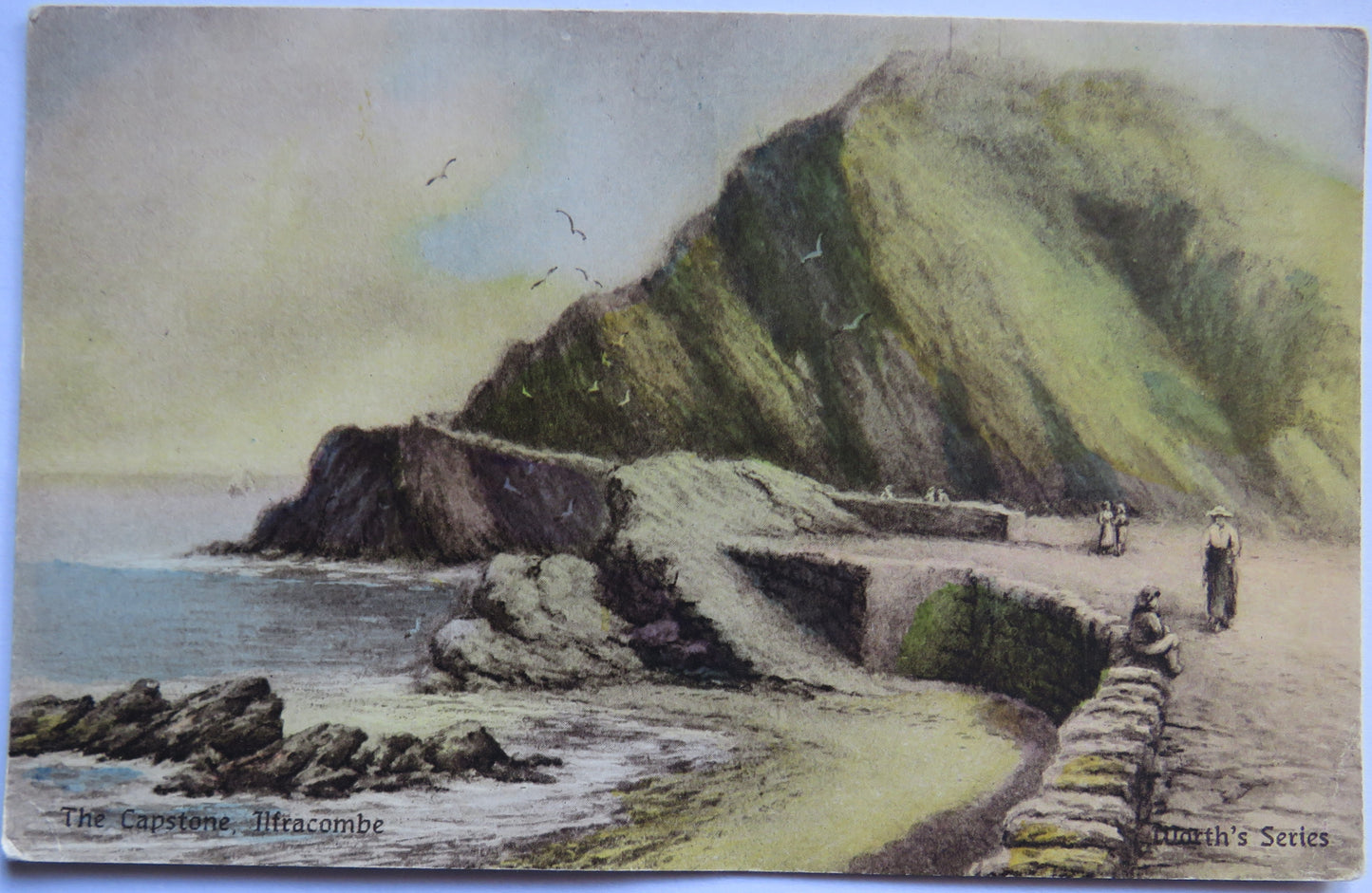 Vintage Postcard of The Capstone, Ilfracombe