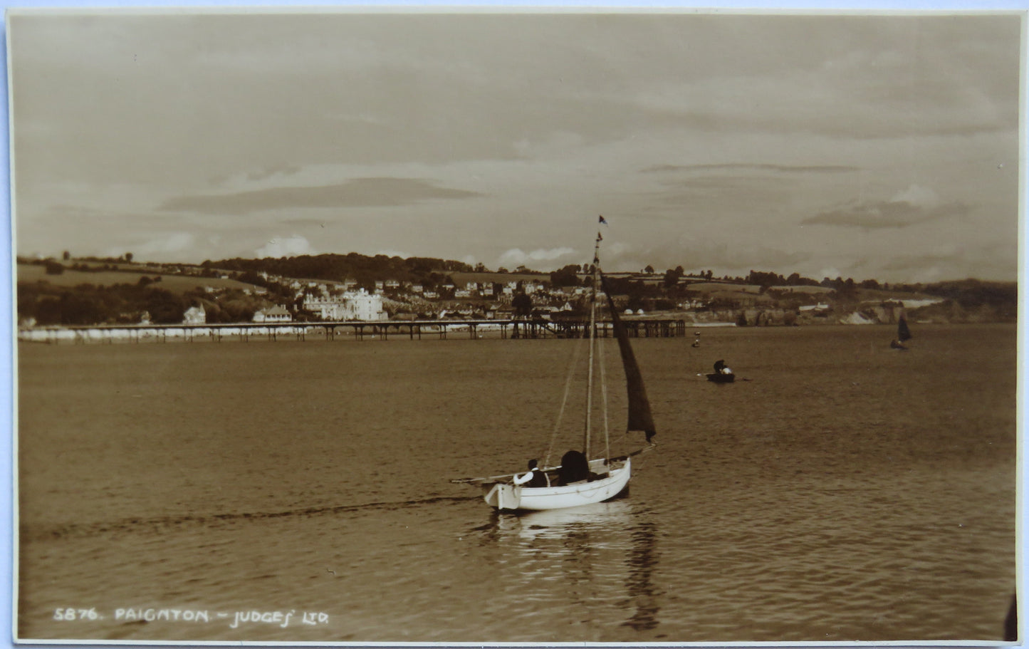 Vintage Postcard of Paignton - Judges