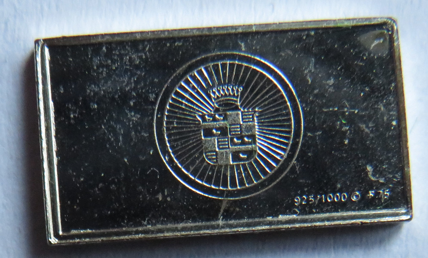 Small Sterling Silver Ingot Classic Cars 1931 Cadillac By John Pinches