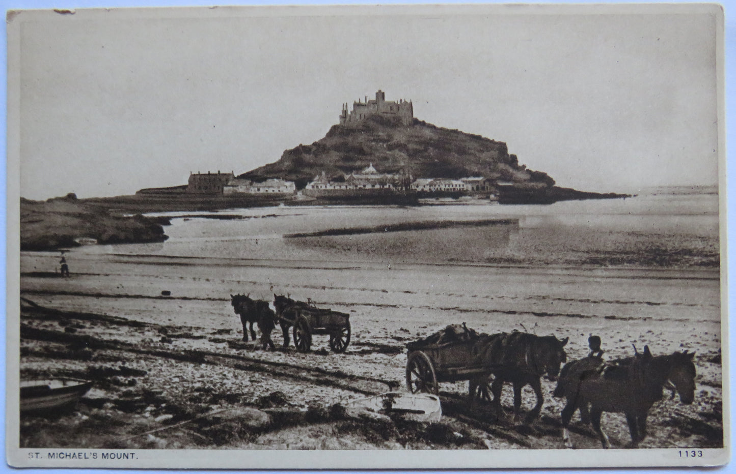 Vintage Postcard of St. Michael's Mount