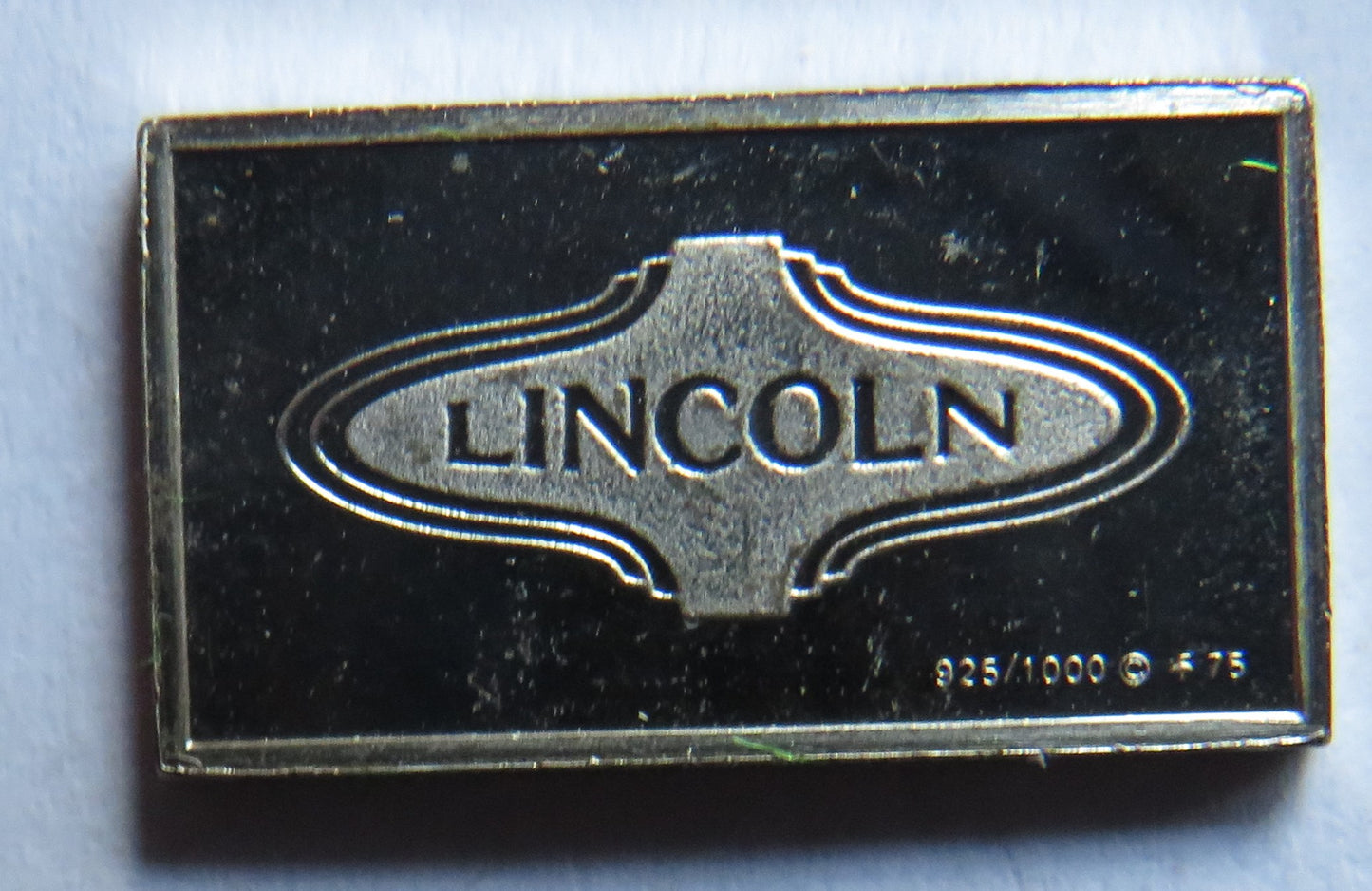 Small Sterling Silver Ingot Classic Cars 1932 Lincoln By John Pinches