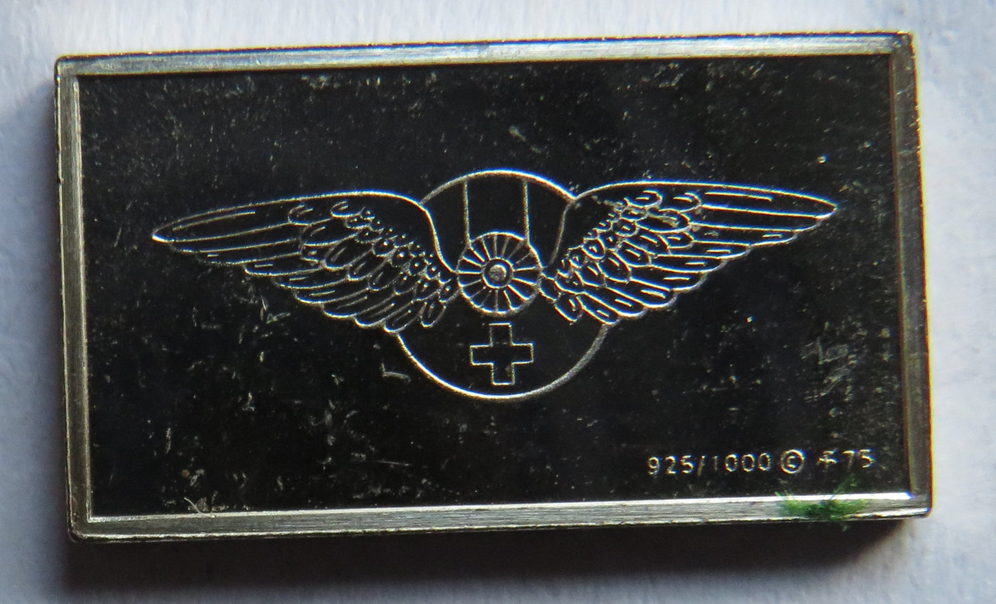 Small Sterling Silver Ingot Classic Cars 1930 Hispano-Suiza By John Pinches