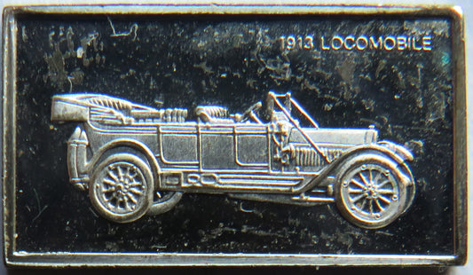 Small Sterling Silver Ingot Classic Cars 1913 Locomobile By John Pinches