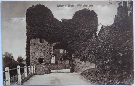 Vintage Postcard of Strand Gate, Winchelsea
