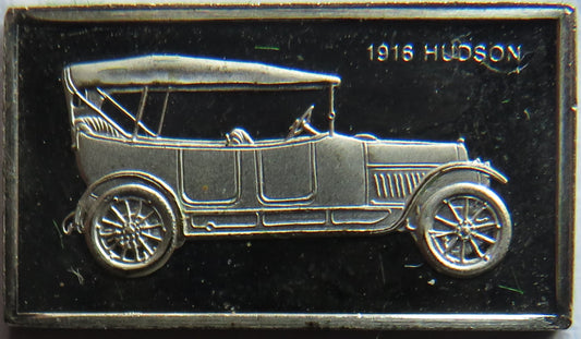 Small Sterling Silver Ingot Classic Cars 1915 Hudson By John Pinches