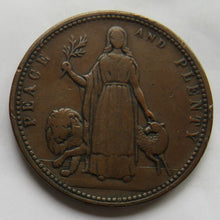 Load image into Gallery viewer, J.McFarlane Wholesale &amp; Retail Grocer Melbourne One Penny Token
