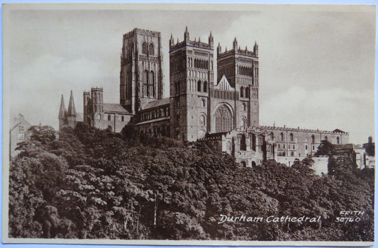 Vintage Postcard of Durham Cathedral, 1963