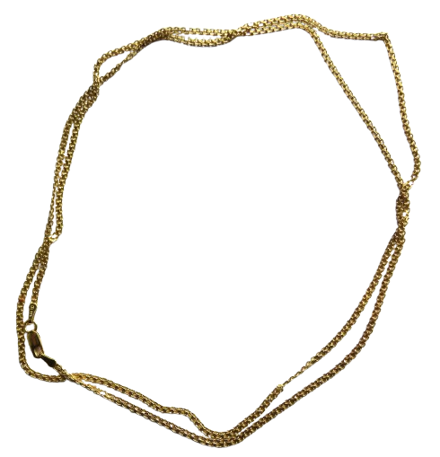 Good Quality Ladies Gold Plated Sterling Silver Long Necklace