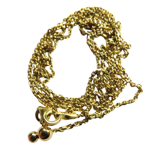 Ladies Gold Plated Sterling Silver Necklace