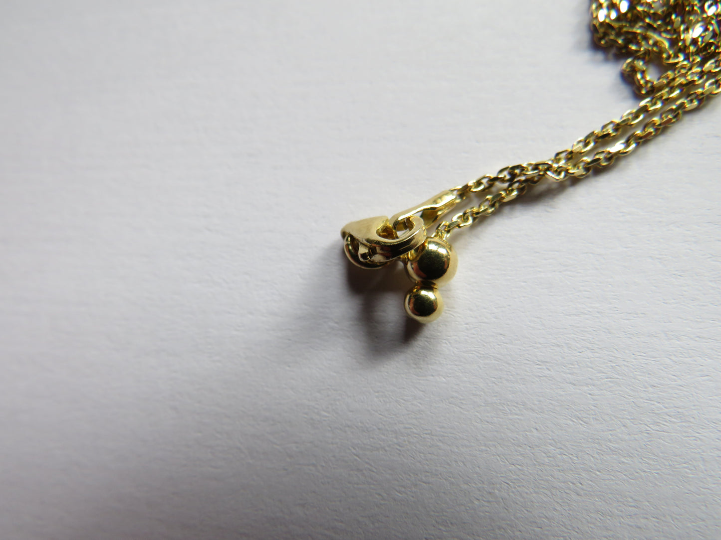 Ladies Gold Plated Sterling Silver Necklace