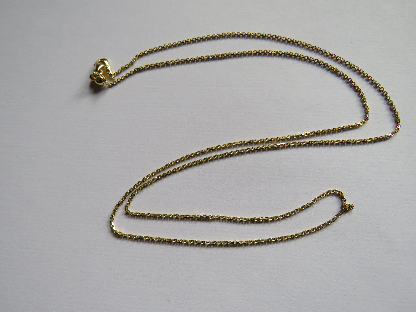Ladies Gold Plated Sterling Silver Necklace