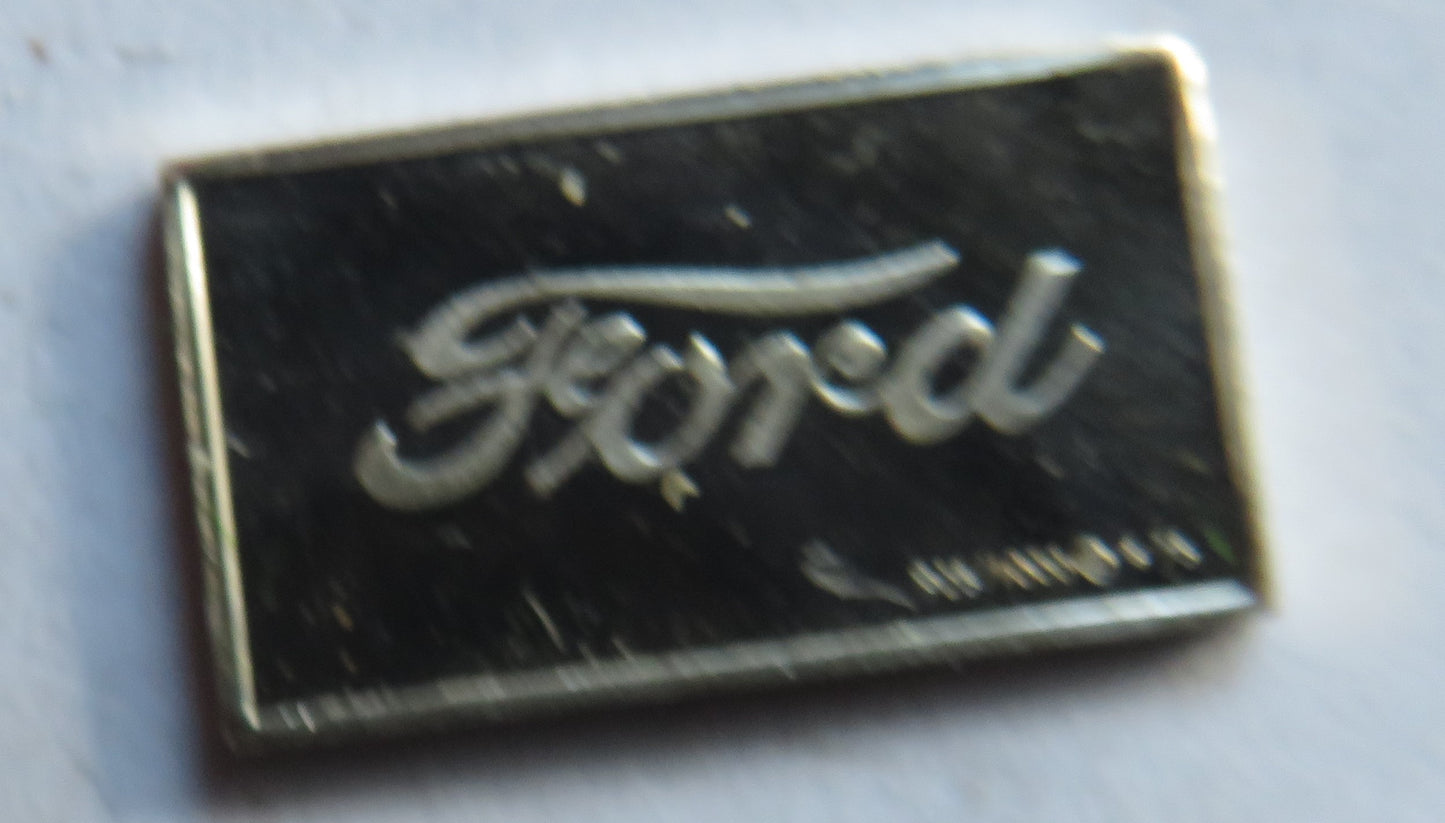 Small Sterling Silver Ingot Classic Cars 1909 Ford By John Pinches