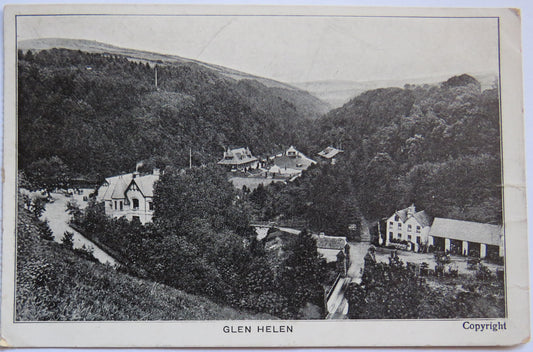 Vintage Postcard of Glen Helen, 1906