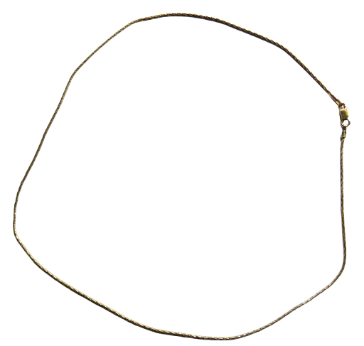 Ladies Gold Plated Sterling Silver Necklace