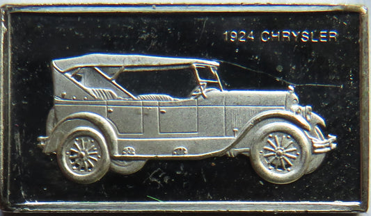 Small Sterling Silver Ingot Classic Cars 1905 Peerless By John Pinches