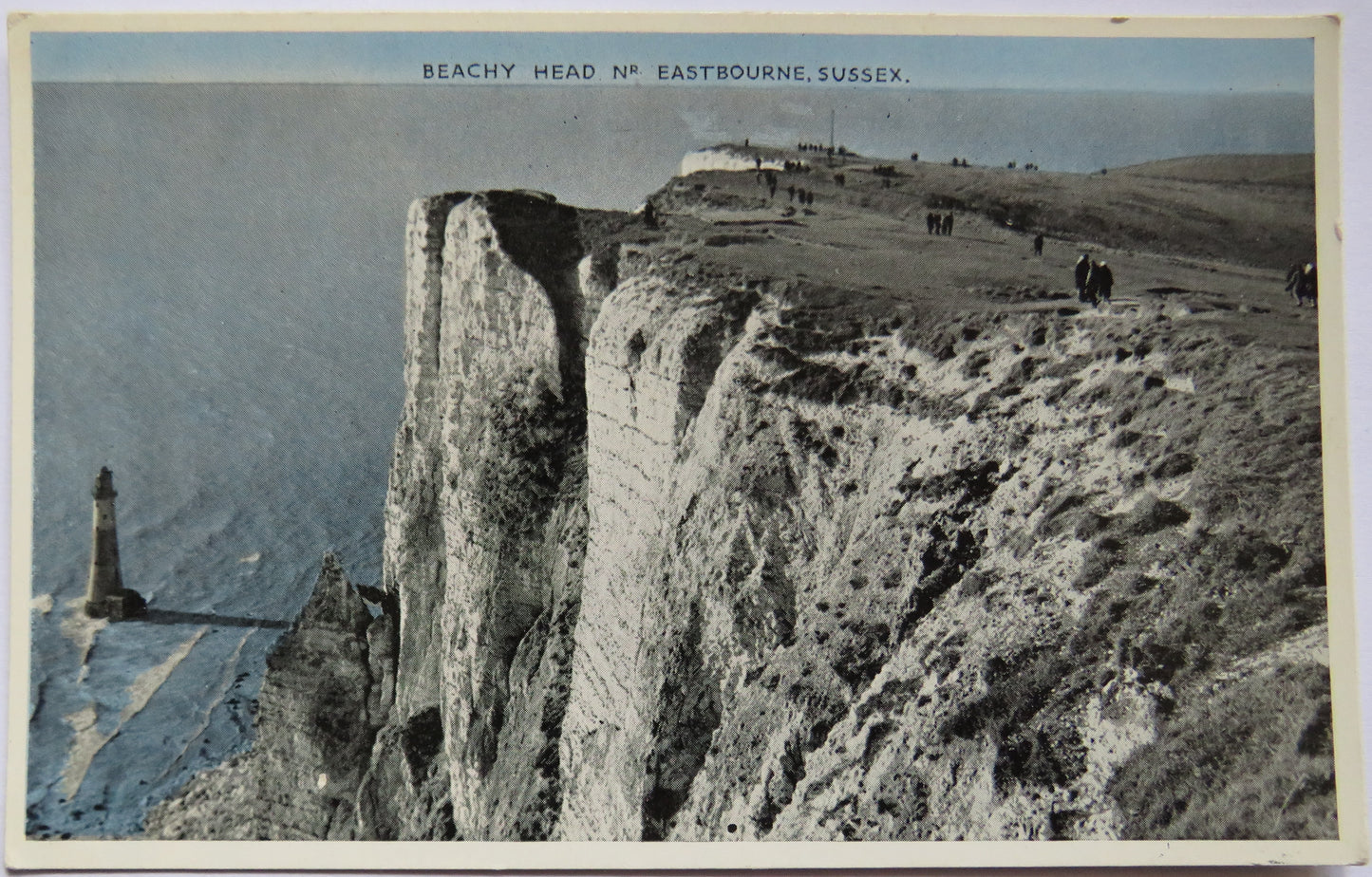 Vintage Postcard of Beachy Head Nr. Eastbourne, Sussex