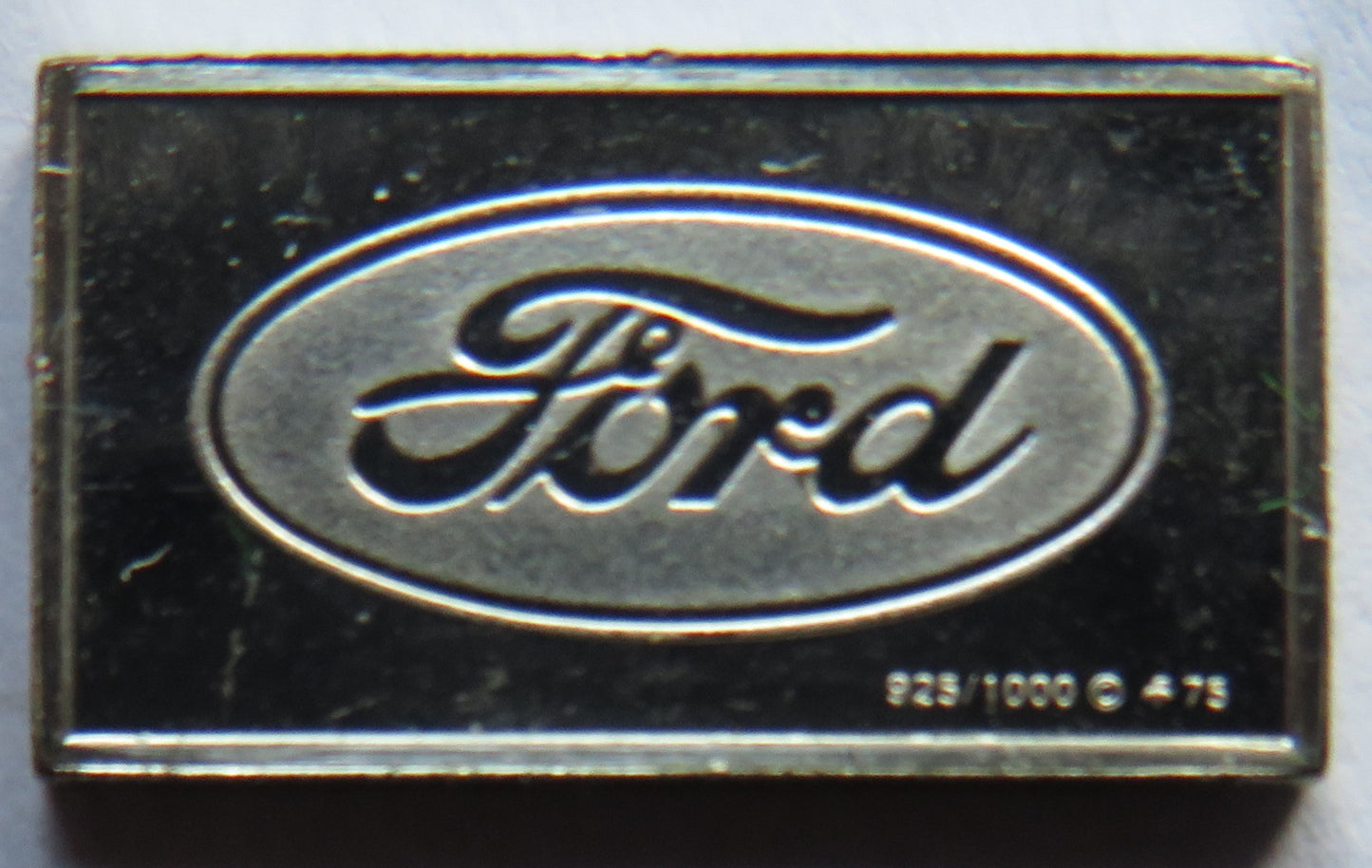 Small Sterling Silver Ingot Classic Cars 1932 Ford By John Pinches