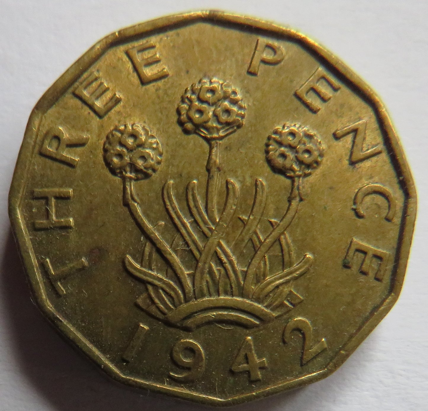 1942 King George VI Threepence Coin In Higher Grade - Great Britain