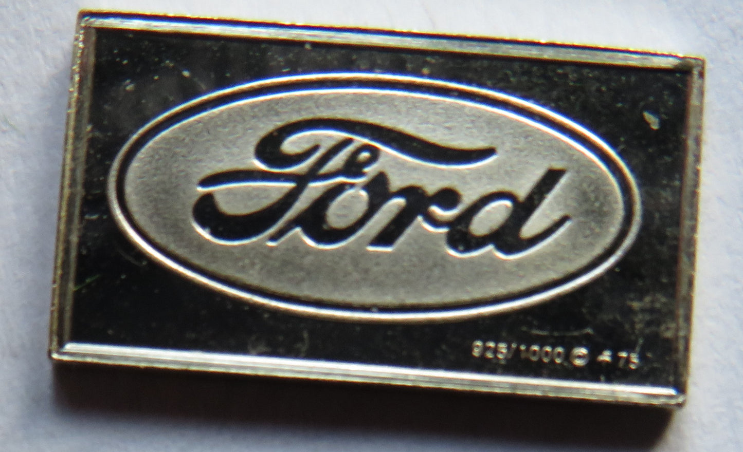 Small Sterling Silver Ingot Classic Cars 1928 Ford By John Pinches