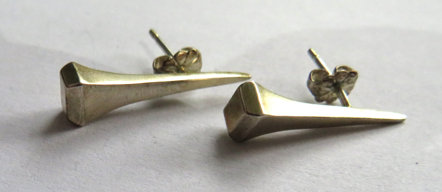 Good Quality Ladies Sterling Silver Earrings Fully Hallmarked