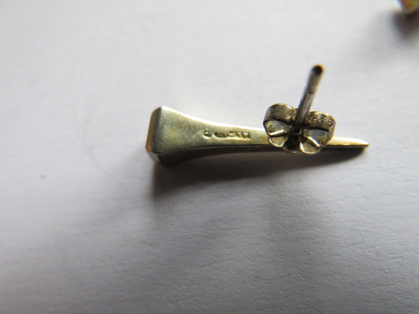Good Quality Ladies Sterling Silver Earrings Fully Hallmarked