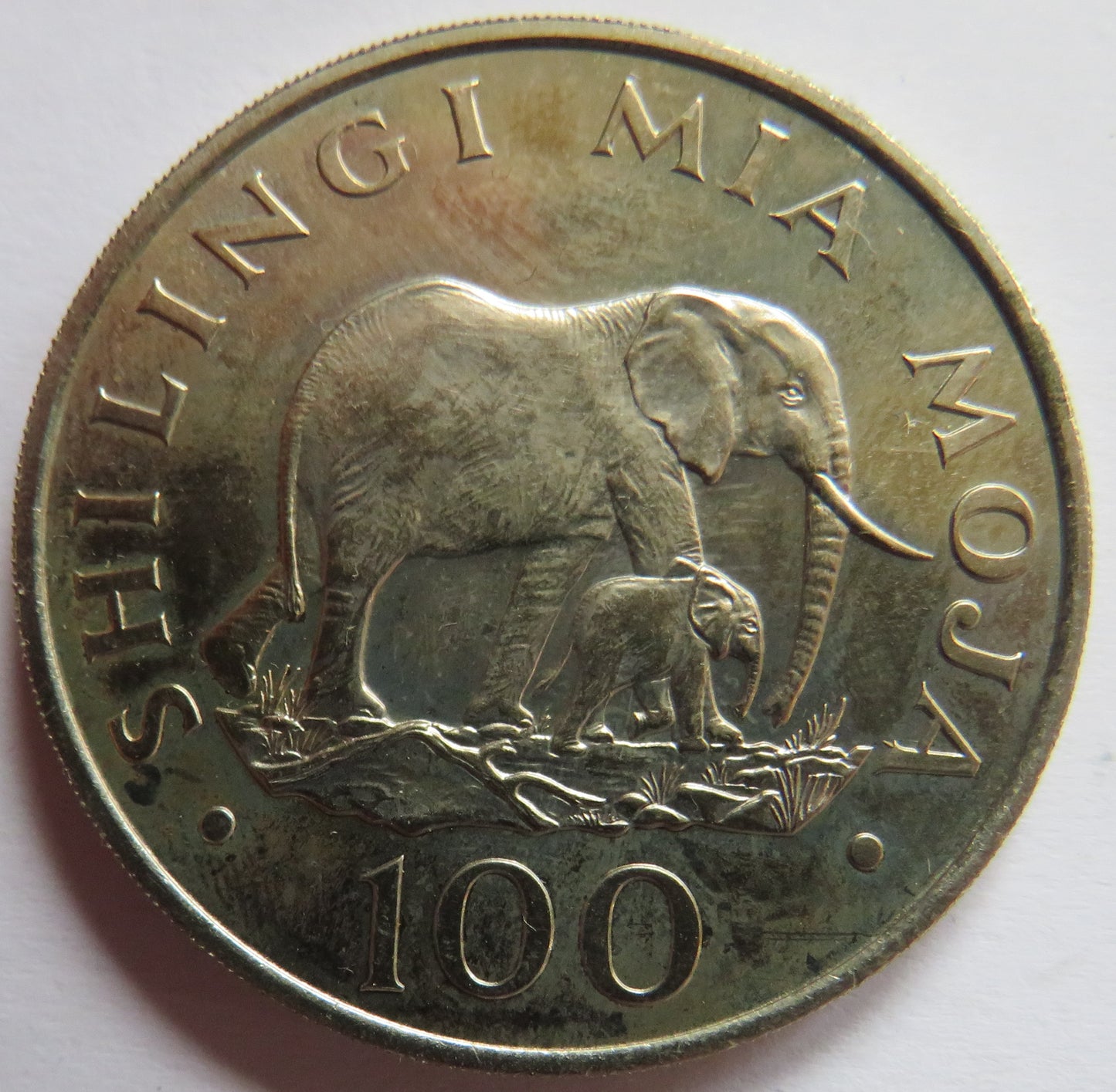 1986 Tanzania 100 Shilingi Coin