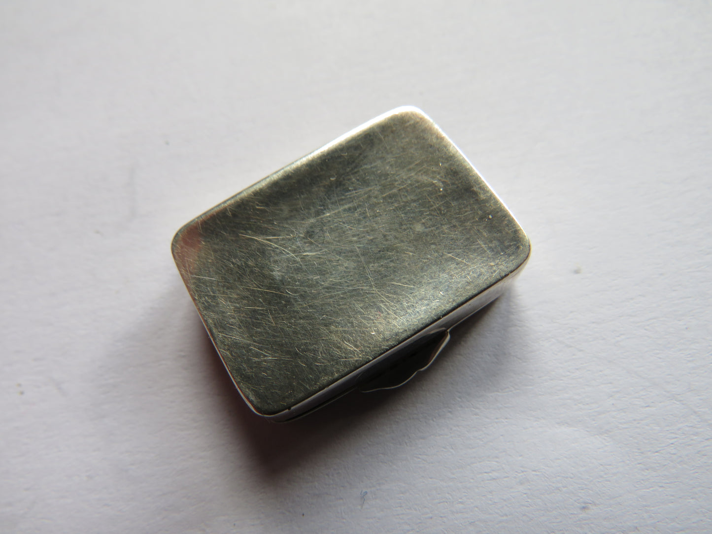 Antique Small Sterling Silver Box Hallmarked Birmingham 1911