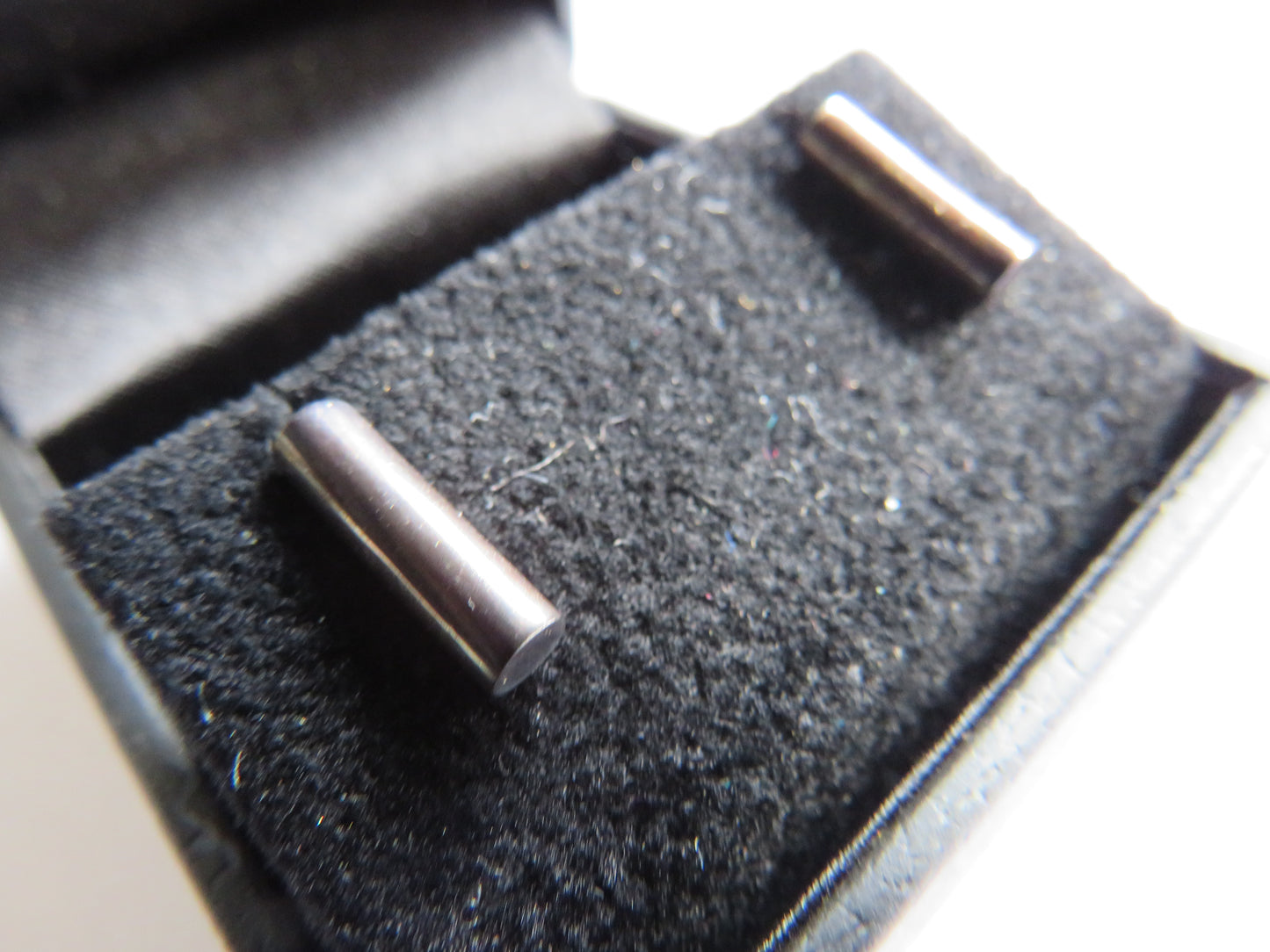Stylish Pair of Ladies Sterling Silver Earrings In Box