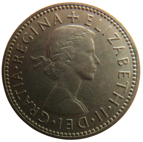 1959 Queen Elizabeth II (Scottish) Shilling Coin - Great Britain