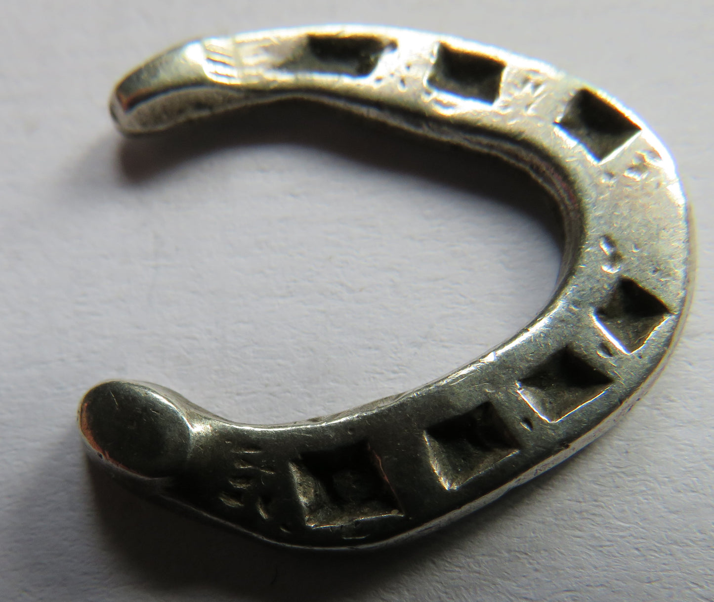 Antique Sterling Silver "Hendersons" Novelty Horseshoe Henry Griffith and Sons 1933