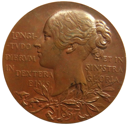 1837-1897 Queen Victoria Diamond Jubilee Large Bronze Medal