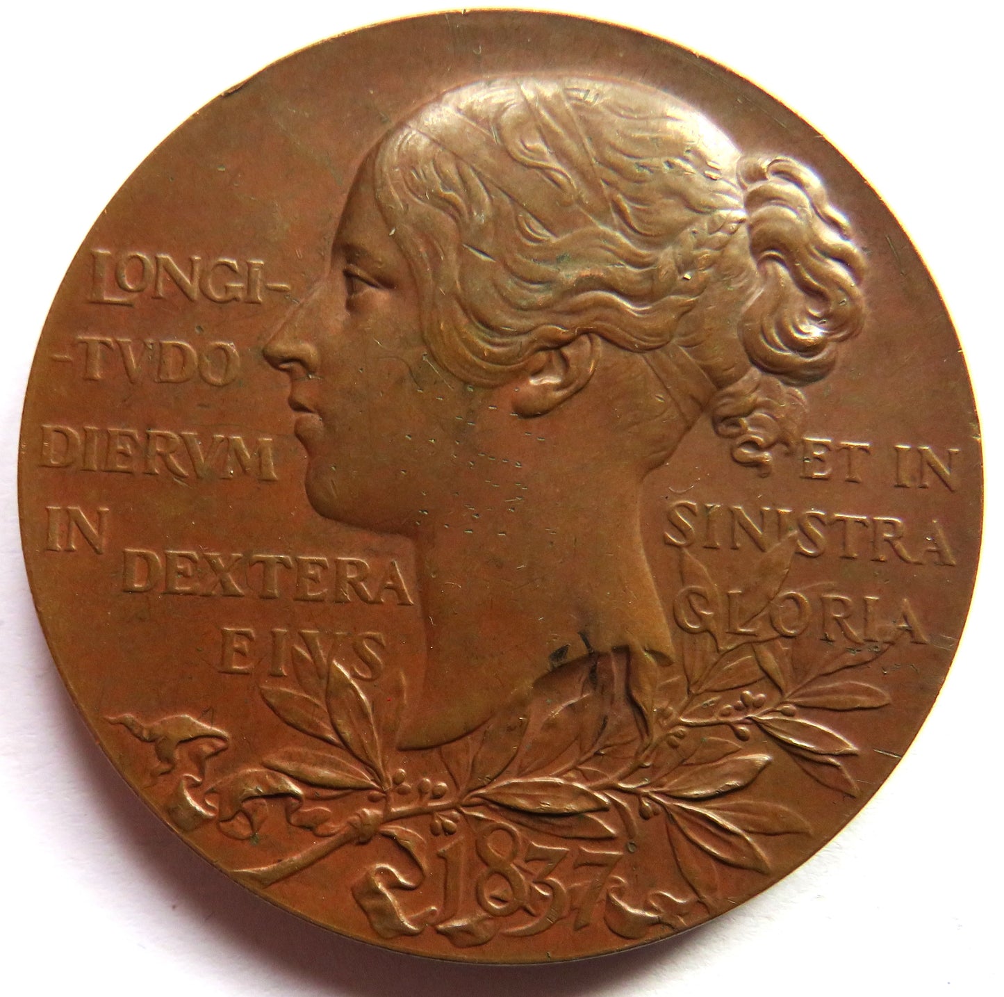 1837-1897 Queen Victoria Diamond Jubilee Large Bronze Medal