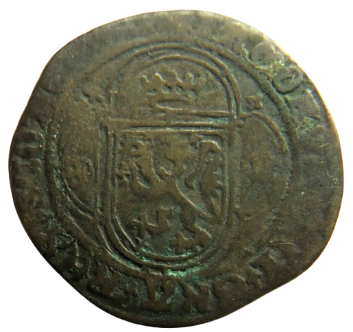 1488-1513 King James IV Scotland Billon Plack Coin
