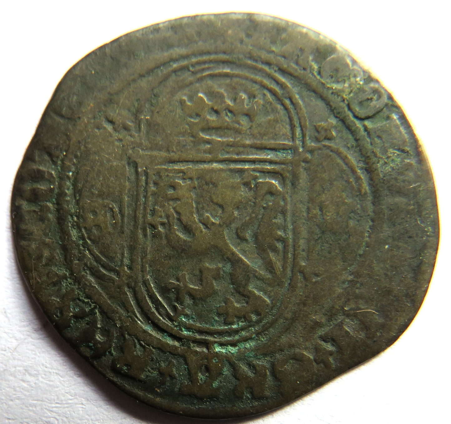 1488-1513 King James IV Scotland Billon Plack Coin