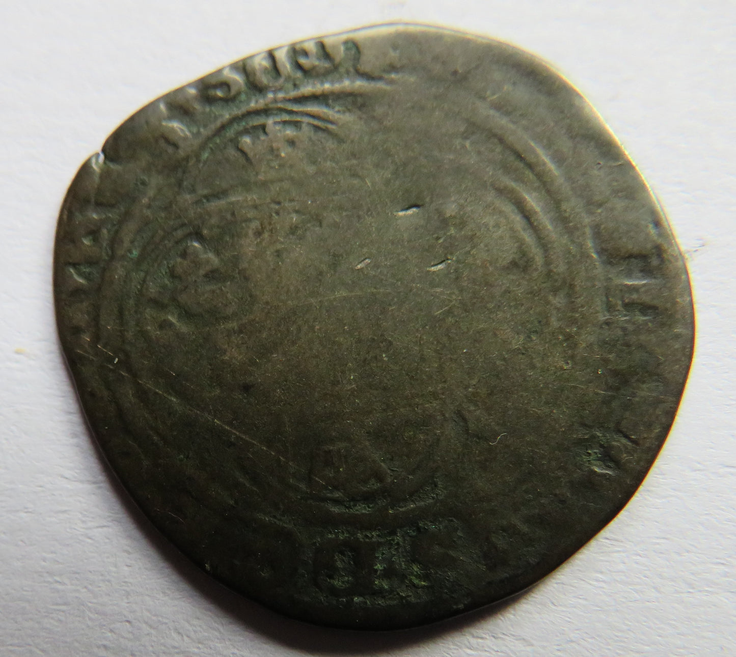 1488-1513 King James IV Scotland Billon Plack Coin