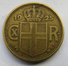 Load image into Gallery viewer, 1925 Iceland 2 Kronur Coin
