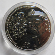 Load image into Gallery viewer, 2015 Jersey £5 Commemorative Coin Winston Churchill
