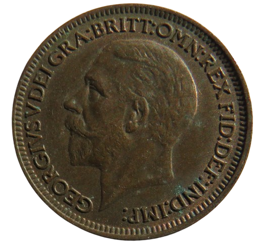 1936 King George V Farthing Coin In Higher Grade - Great Britain