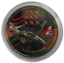 Load image into Gallery viewer, 2015 Jersey £5 Commemorative Coin Red Arrows
