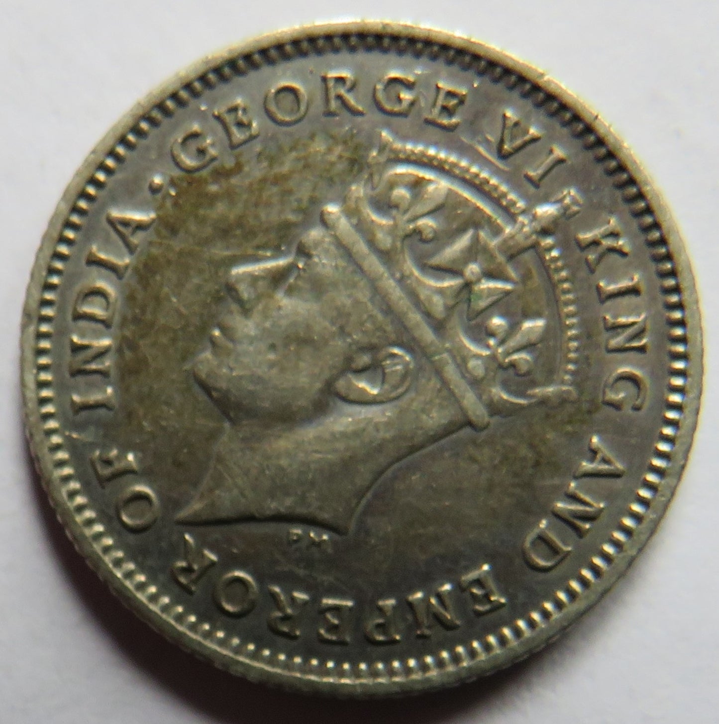1939 British Guiana Silver Fourpence Coin