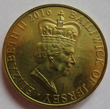 Load image into Gallery viewer, 2016 Jersey £5 Five Pound Coin Queen Elizabeth 90th Birthday
