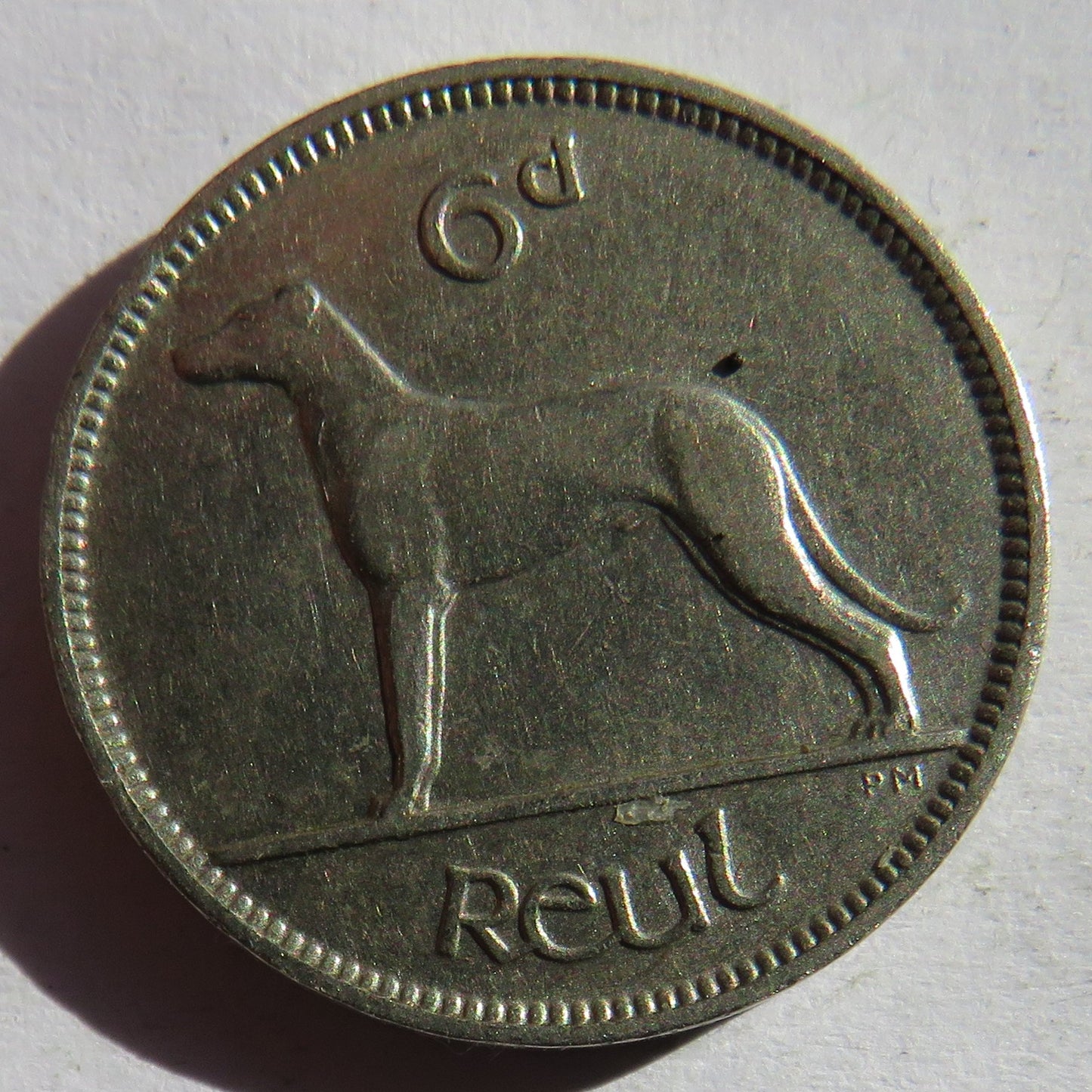 1934 Ireland Sixpence Coin