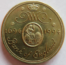 Load image into Gallery viewer, 1694- 1994 Bank of England Commemorative £2 Coin
