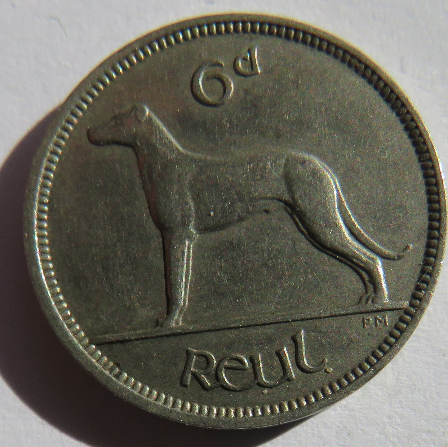 1928 Ireland Sixpence Coin
