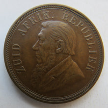 Load image into Gallery viewer, 1898 South Africa One Penny Coin
