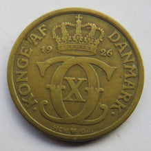 Load image into Gallery viewer, 1926 Demark One Krone Coin
