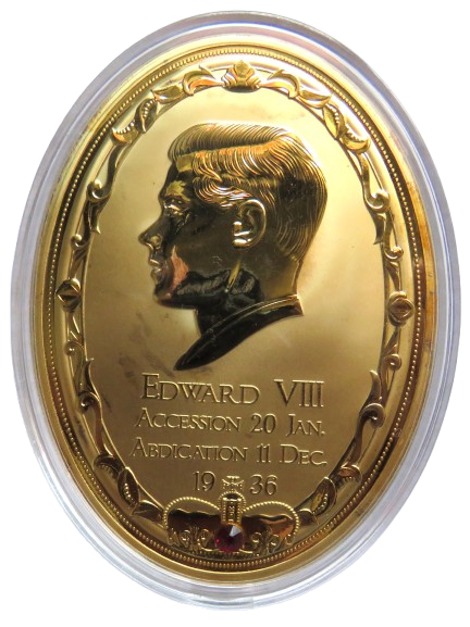 1936 The Year of The Three Kings Edward VIII Large Commemorative Coin / Medal