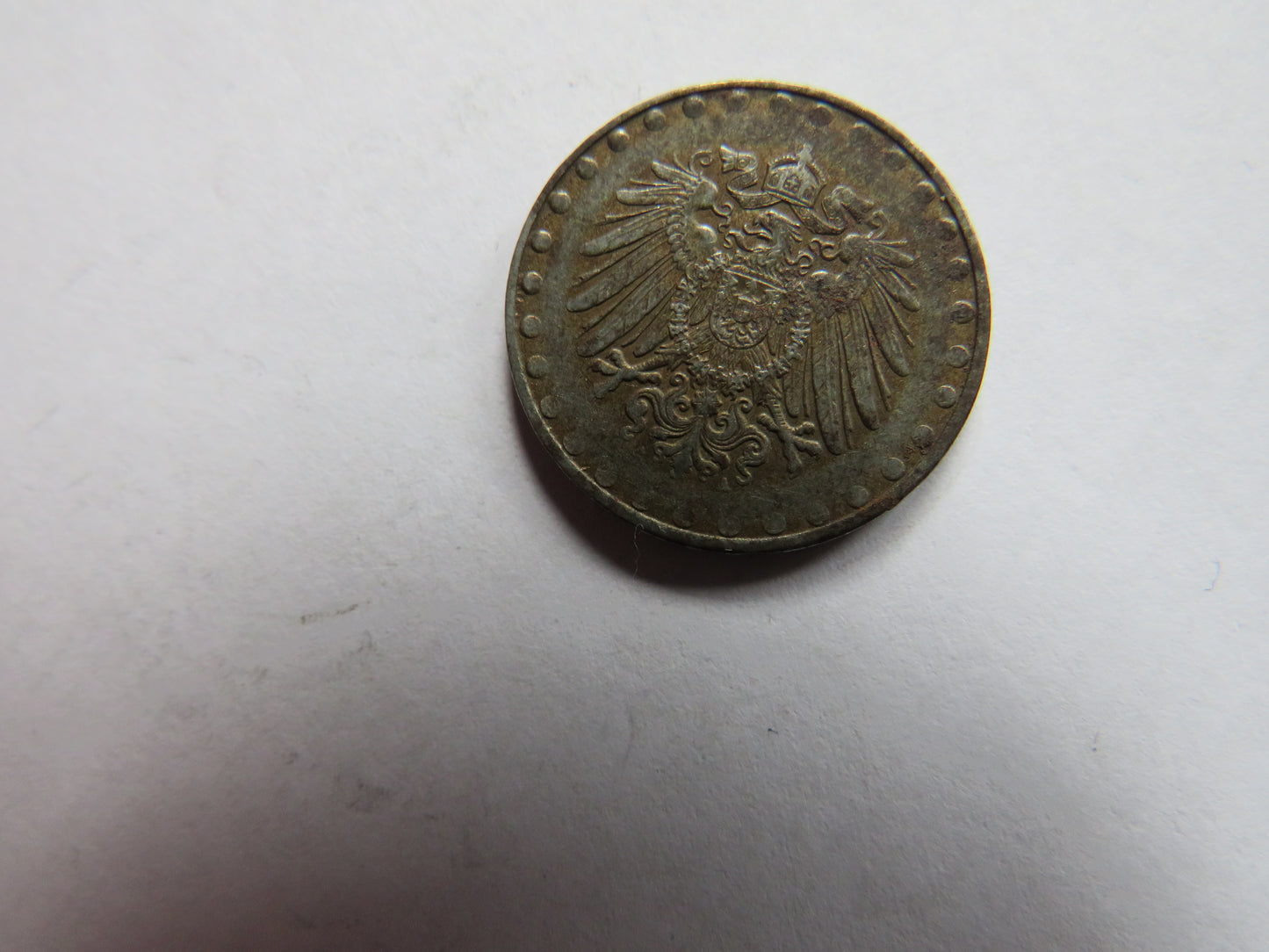 1916-A Germany 10 Pfennig Coin