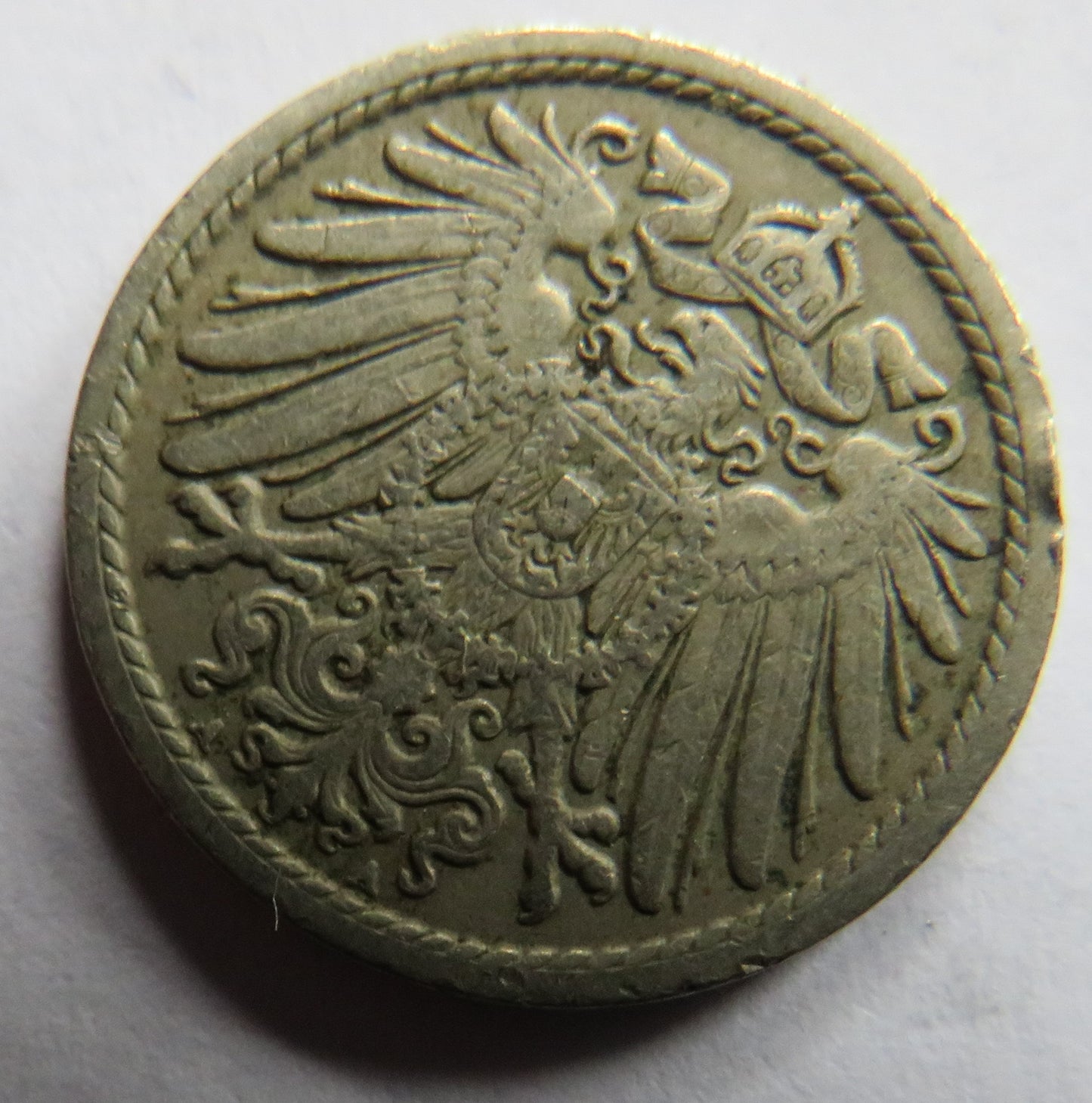1906-A Germany 5 Pfennig Coin