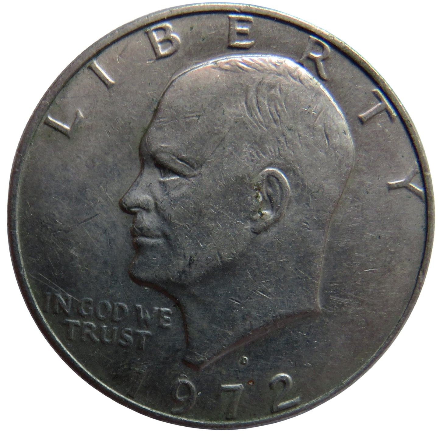 1972 USA Eisenhower $1 One Dollar Coin